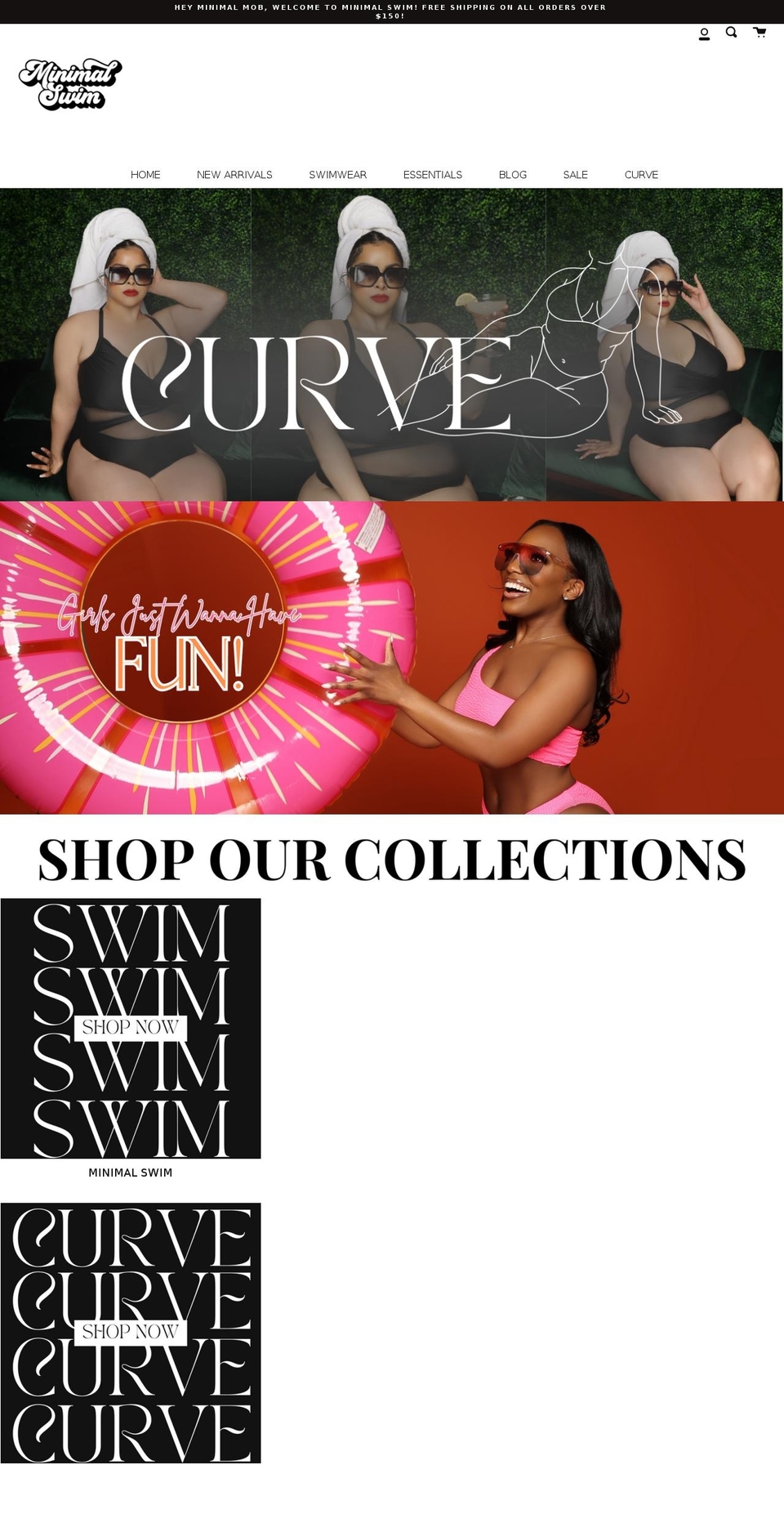 shopminimalswim.com shopify website screenshot