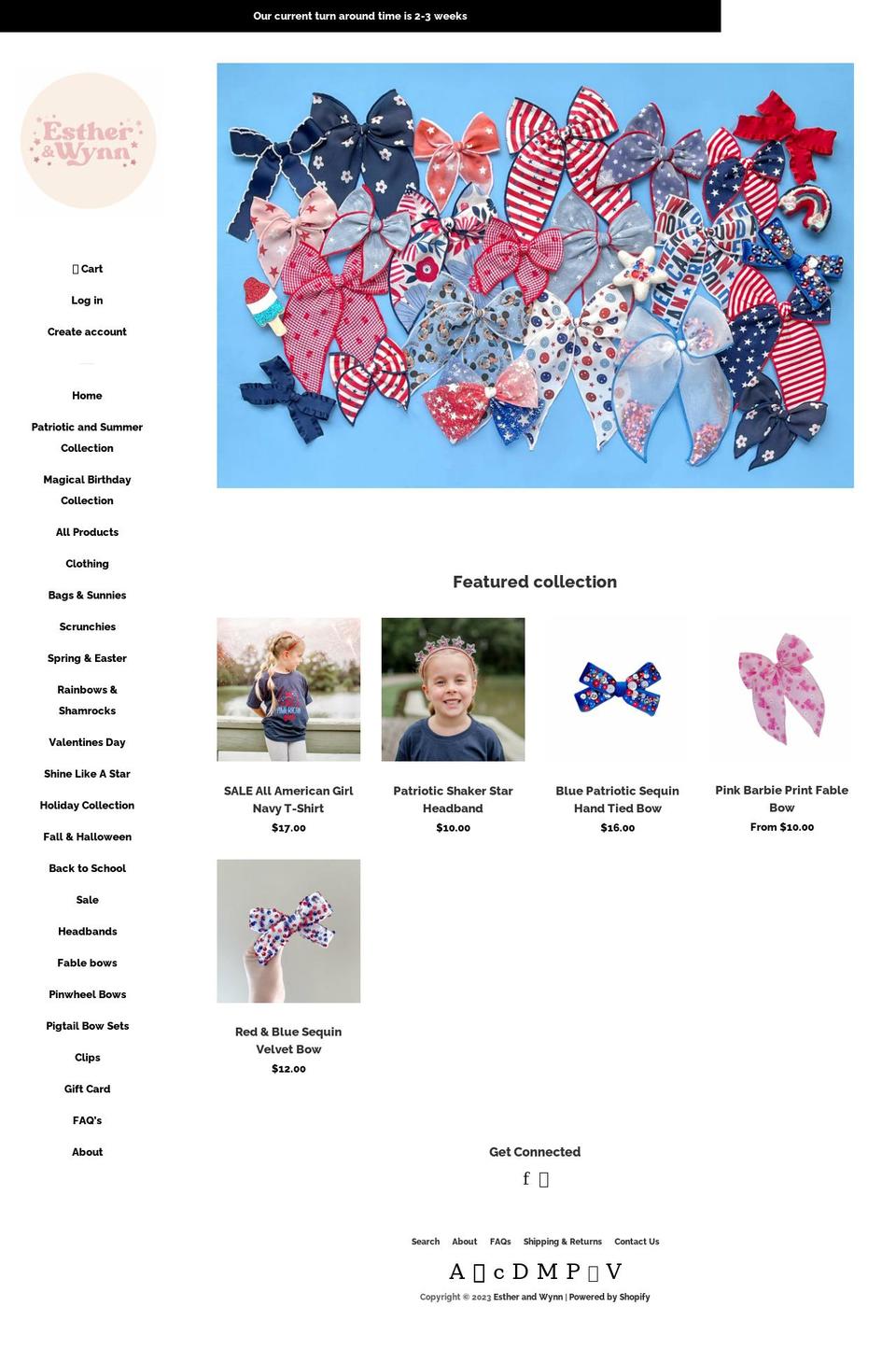 shopmintedtulip.com — Shopify storefront screenshot