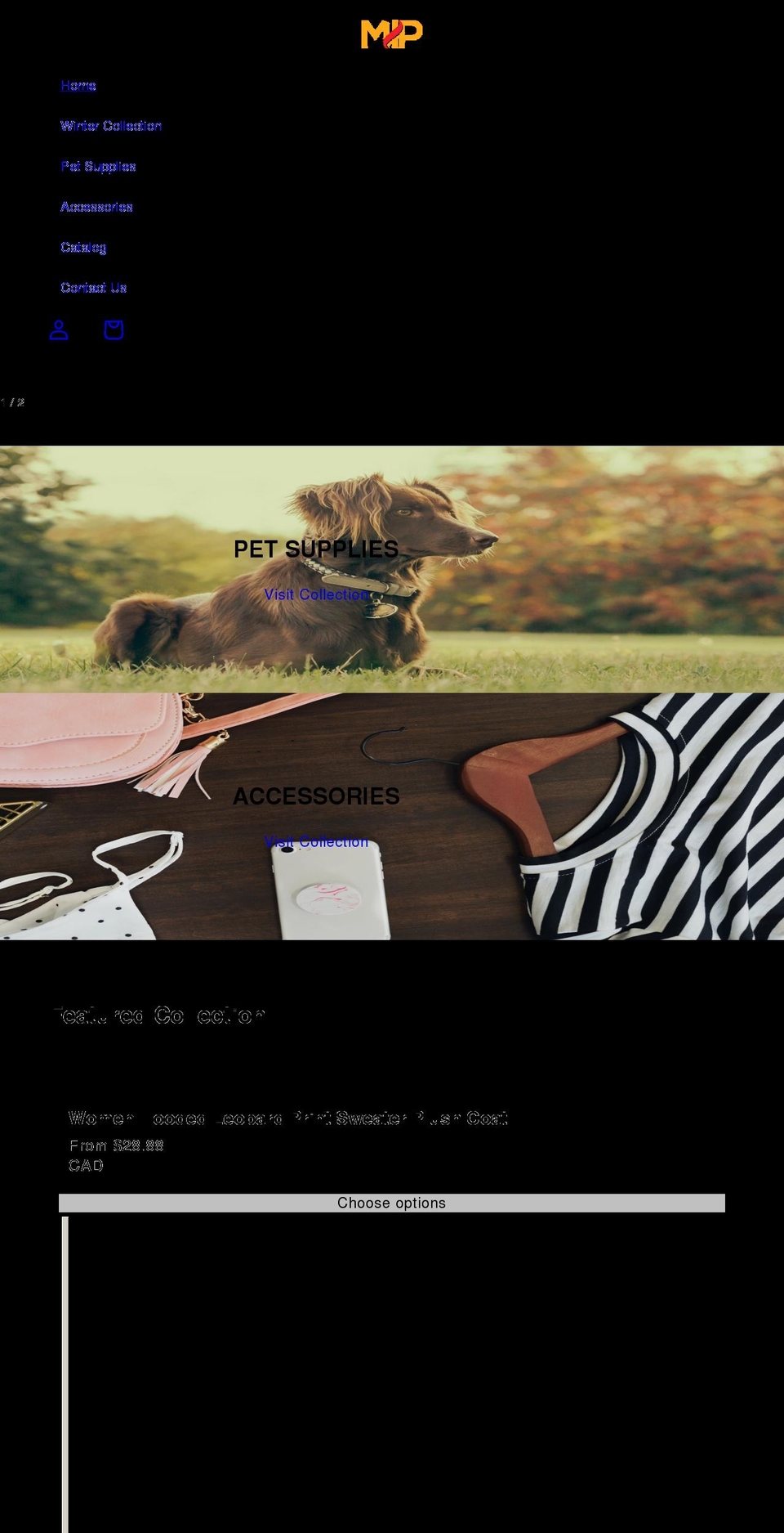 shopmip.com shopify website screenshot