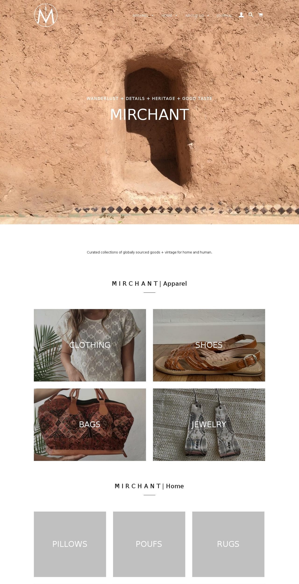 shopmirchant.com — Shopify storefront screenshot