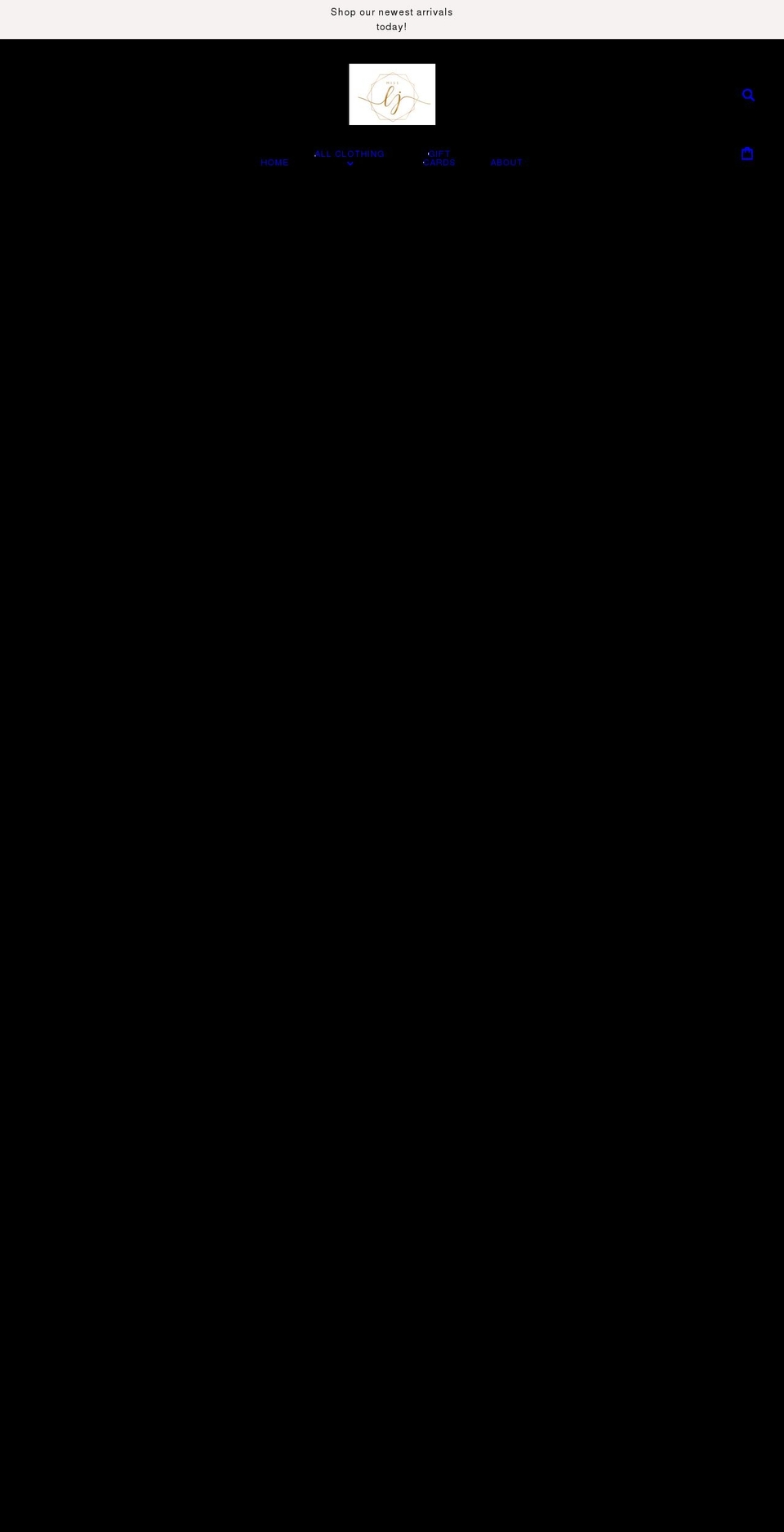 shopmisslj.com shopify website screenshot