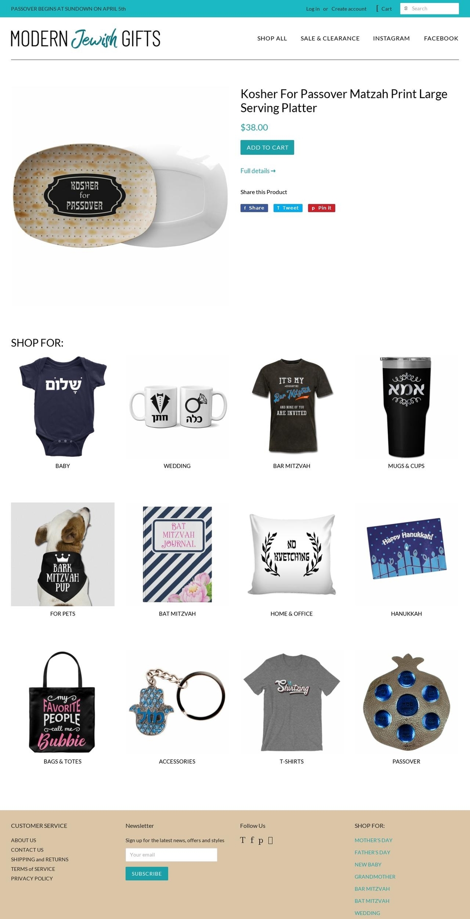 shopmoderngifts.com — Shopify storefront screenshot