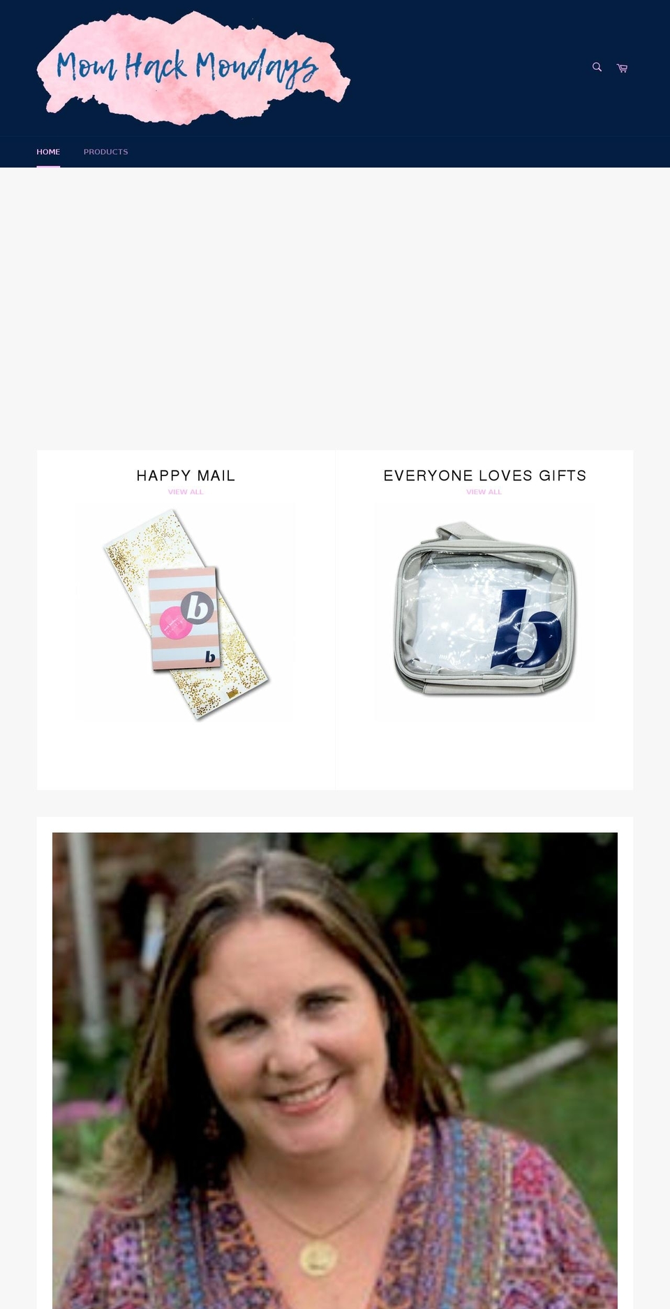 shopmomhacks.com shopify website screenshot