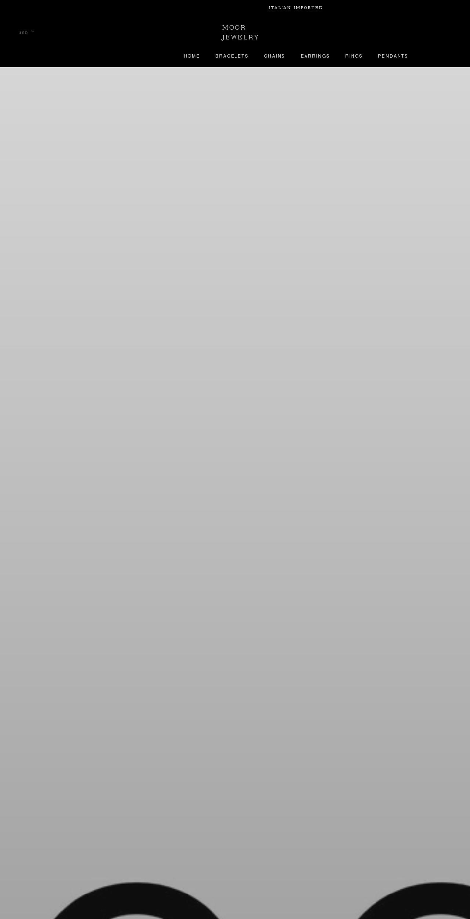 shopmoorjewelry.com shopify website screenshot