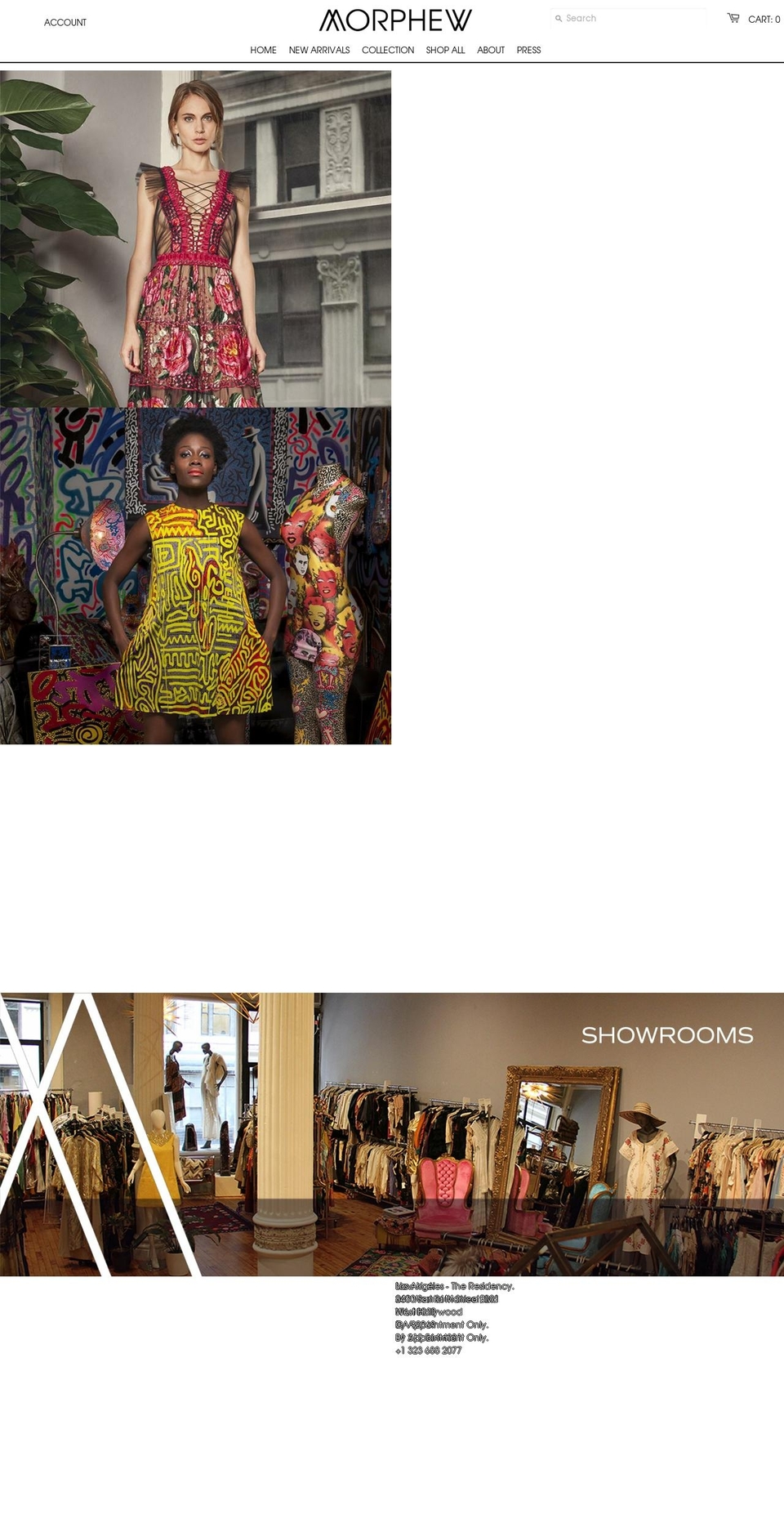 shopmorefew.com — Shopify storefront screenshot
