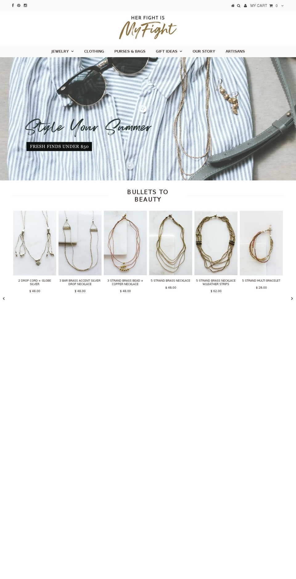 shopmoringa.com — Shopify storefront screenshot