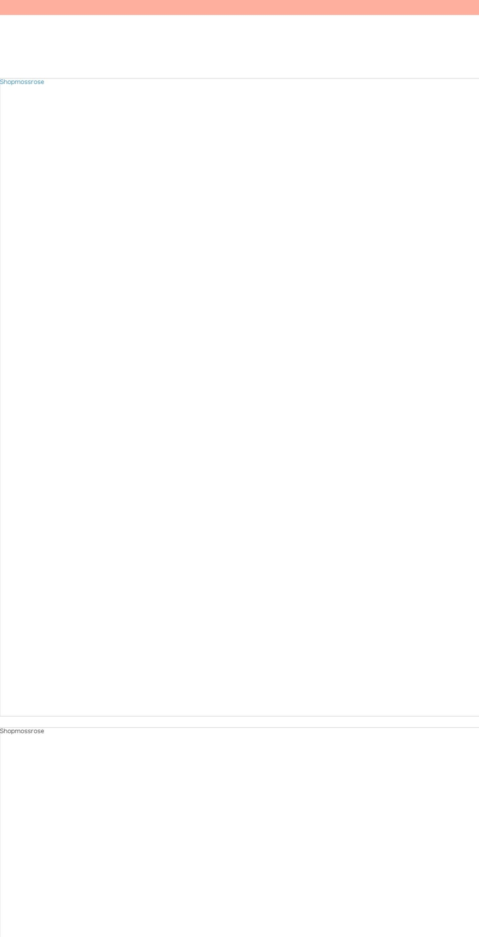 shopmossrose.com shopify website screenshot