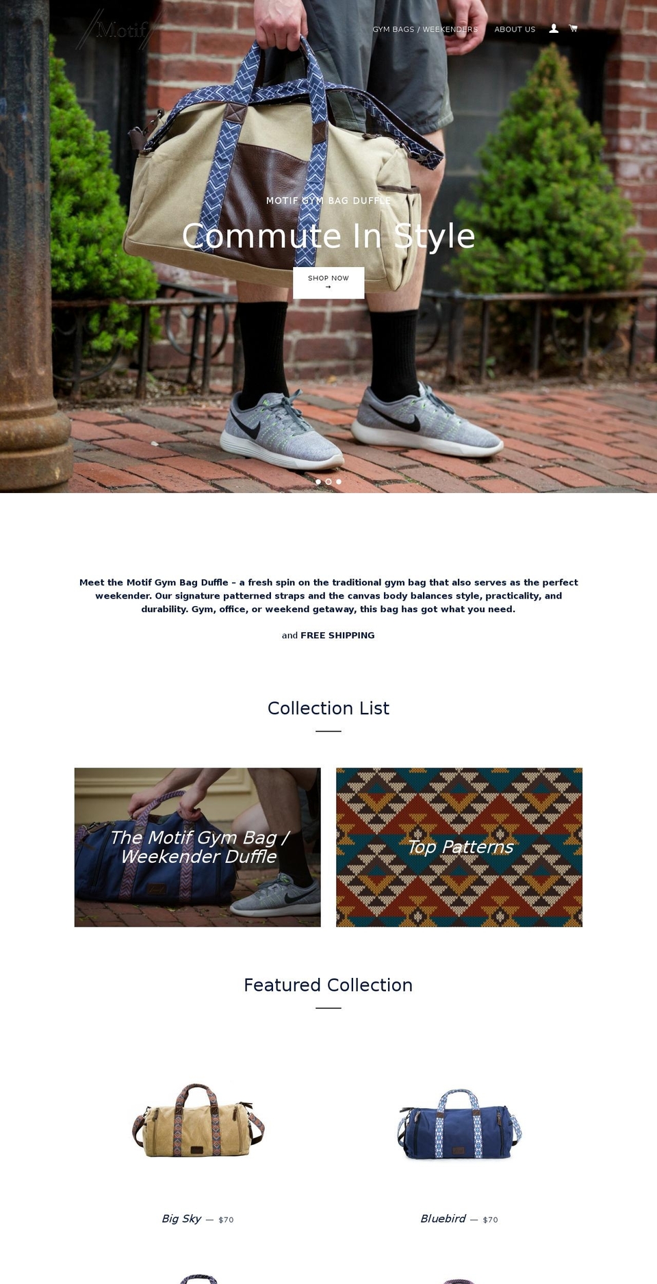 shopmotif.com — Shopify storefront screenshot