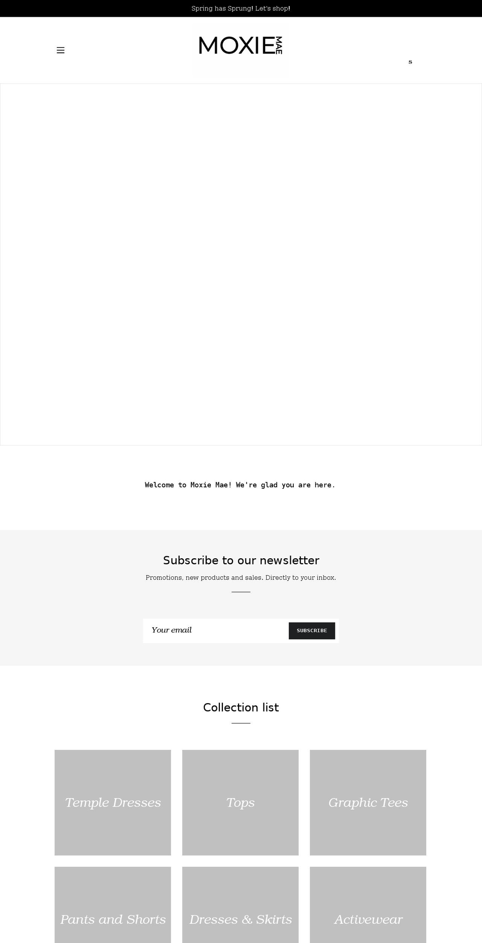 shopmoxiemae.com shopify website screenshot