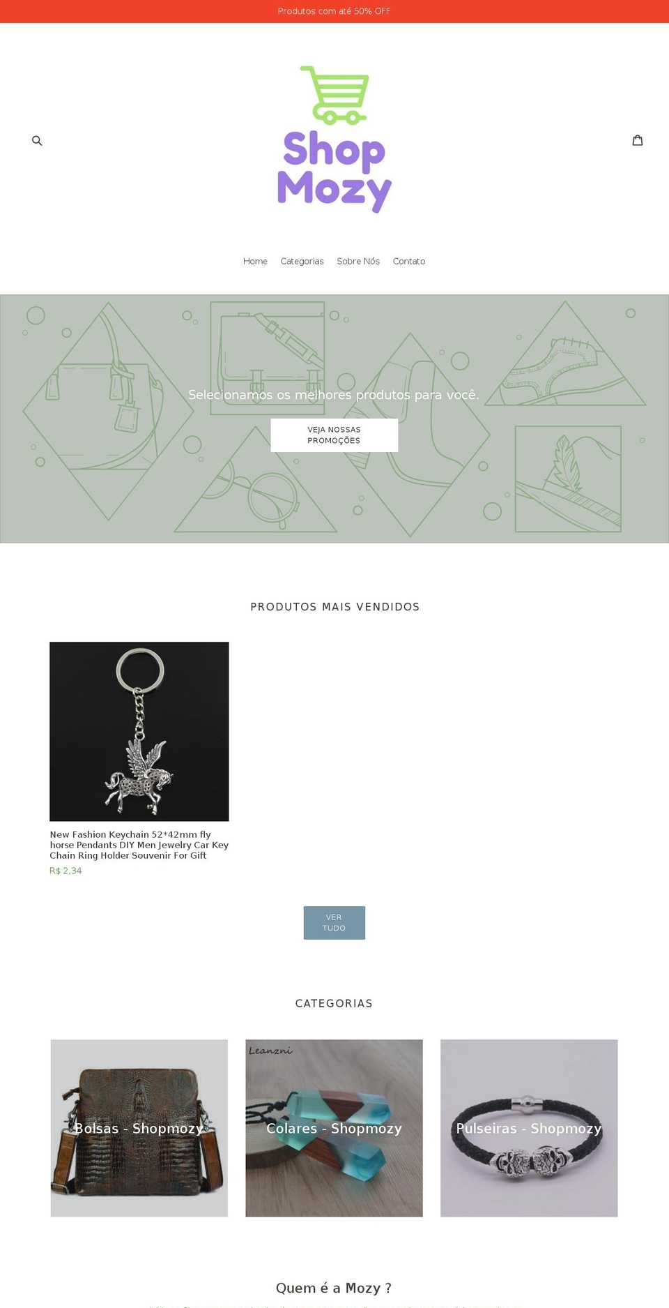 shopmozy.com — Shopify storefront screenshot