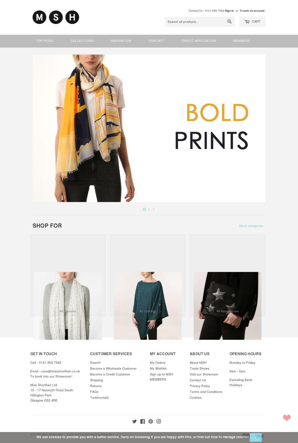 shopmsh.co.uk shopify website screenshot