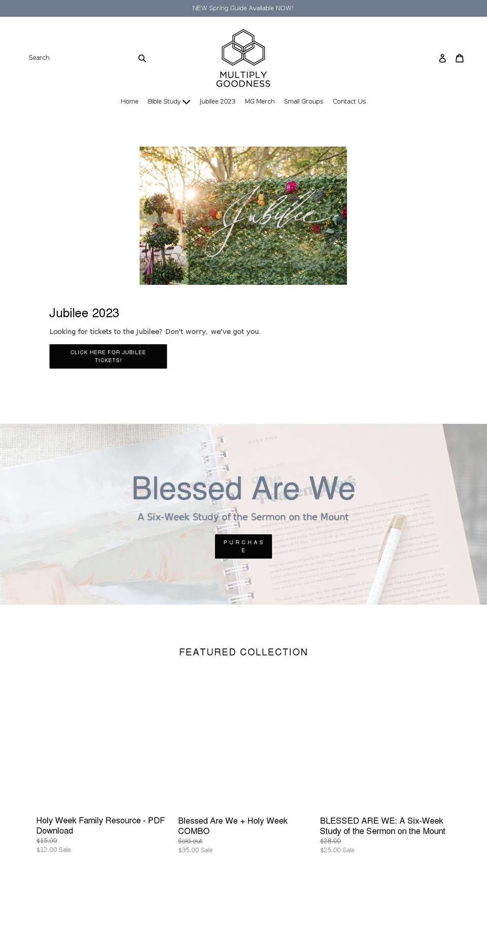 shopmultiplygoodness.com shopify website screenshot