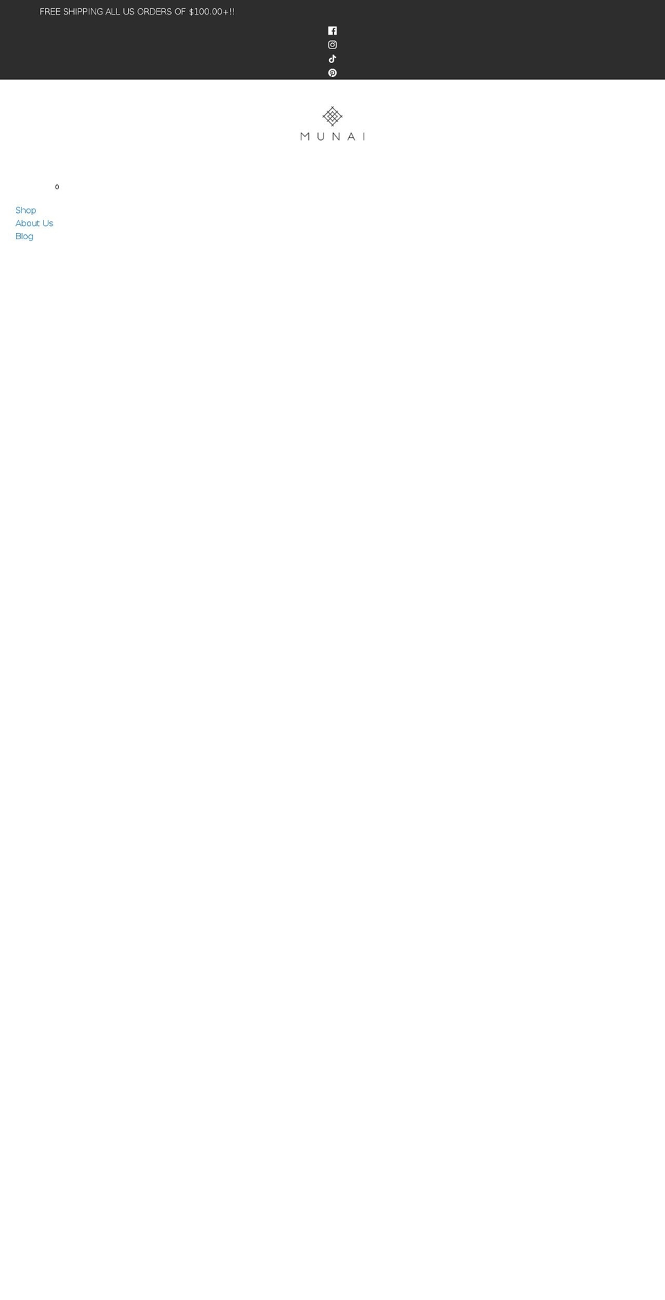 shopmunai.com shopify website screenshot