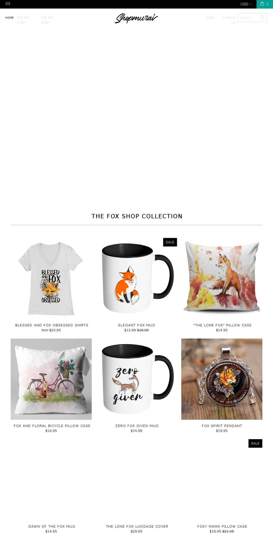 shopmurai.com shopify website screenshot