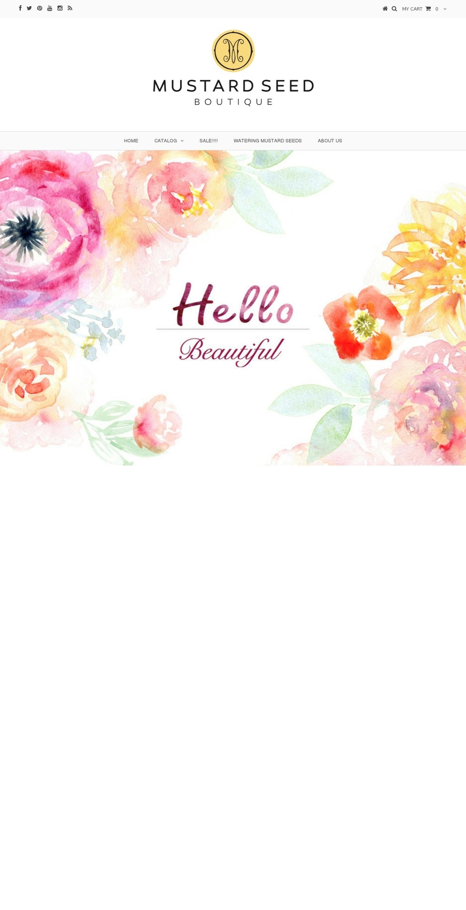 shopmustardseed.com shopify website screenshot