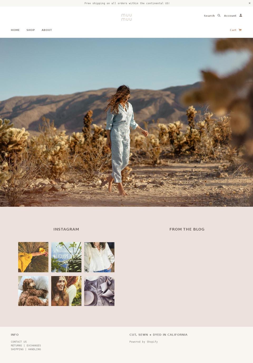 shopmuumuu.com — Shopify storefront screenshot