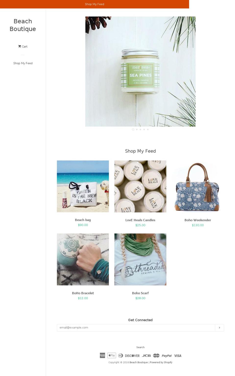 shopmyfeed.net shopify website screenshot