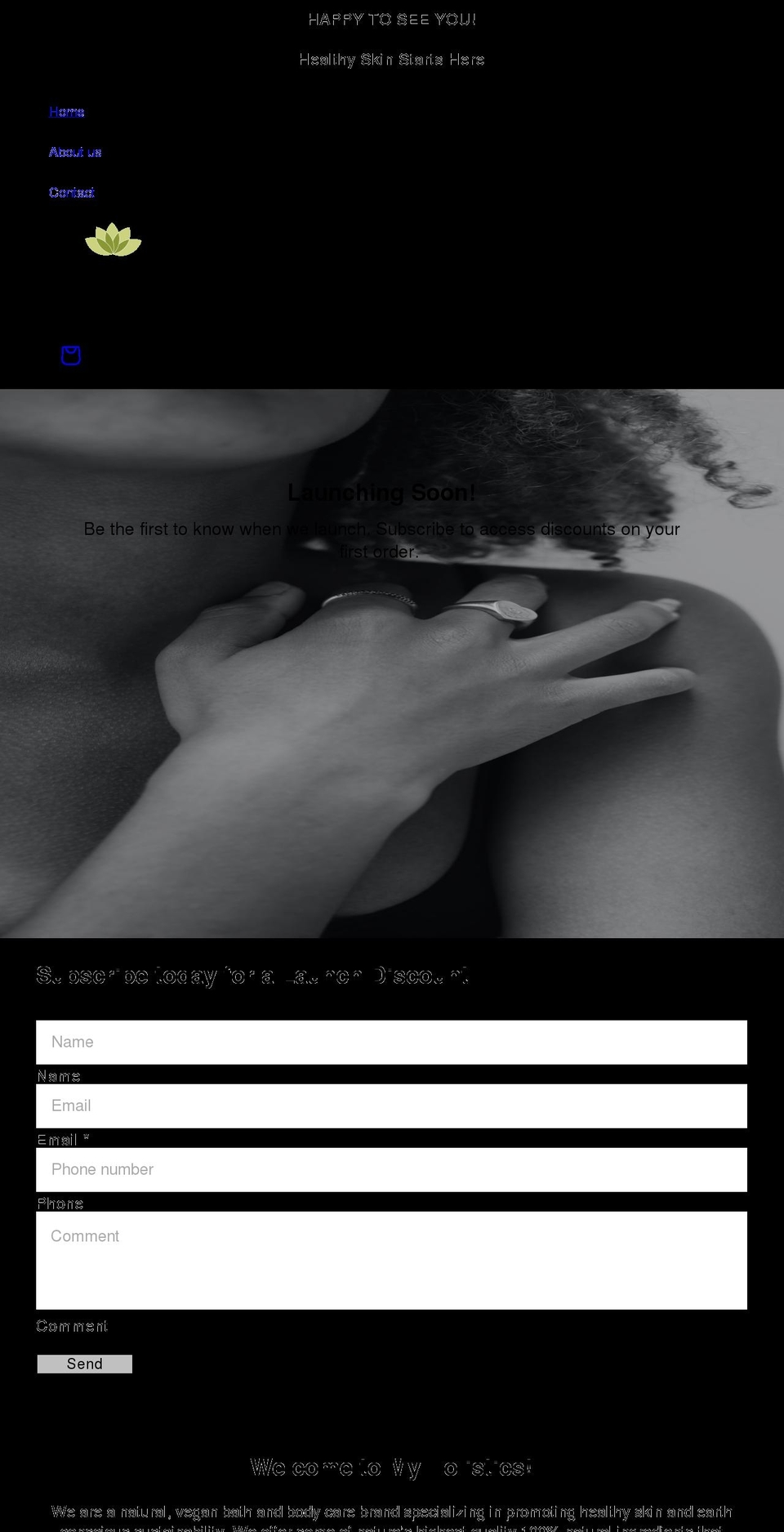 shopmyholistics.com shopify website screenshot