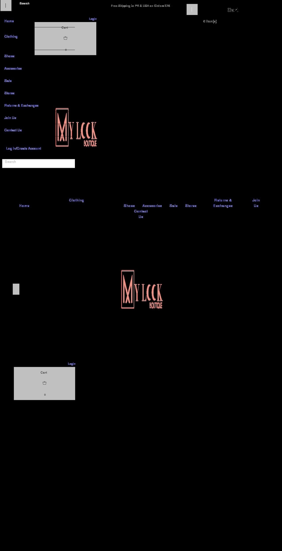 shopmylookpr.com shopify website screenshot