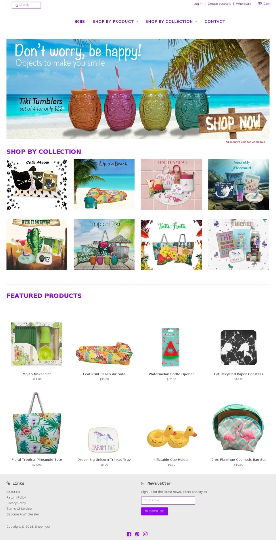 shopmyxx.com — Shopify storefront screenshot