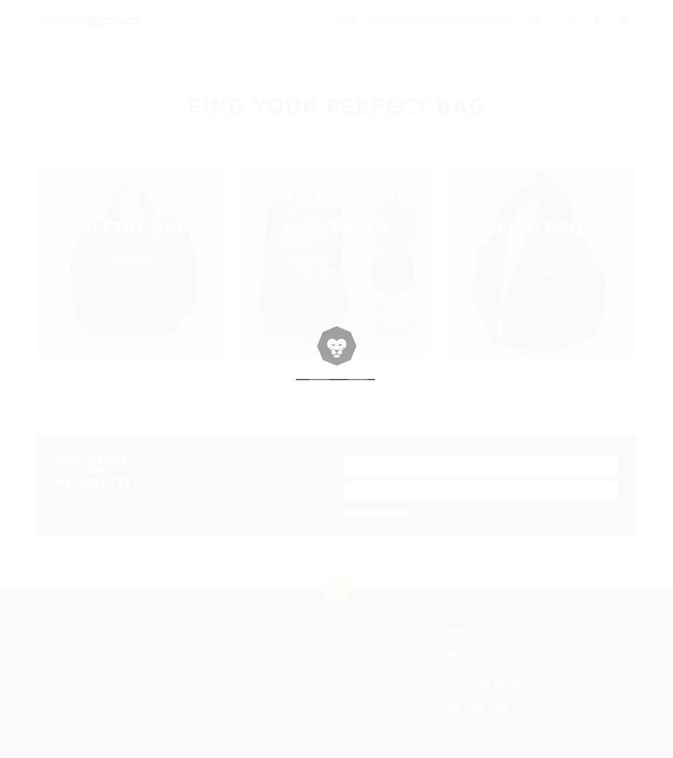 shopneatpack.com shopify website screenshot