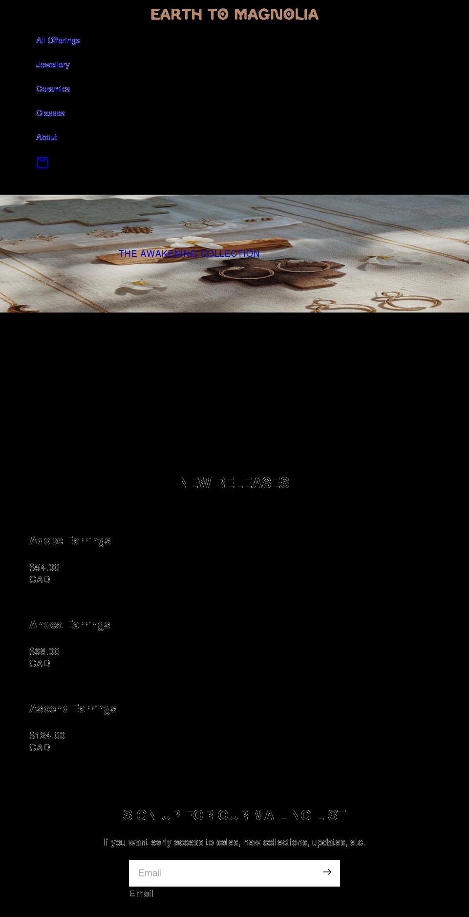 shopneblinanoche.com shopify website screenshot