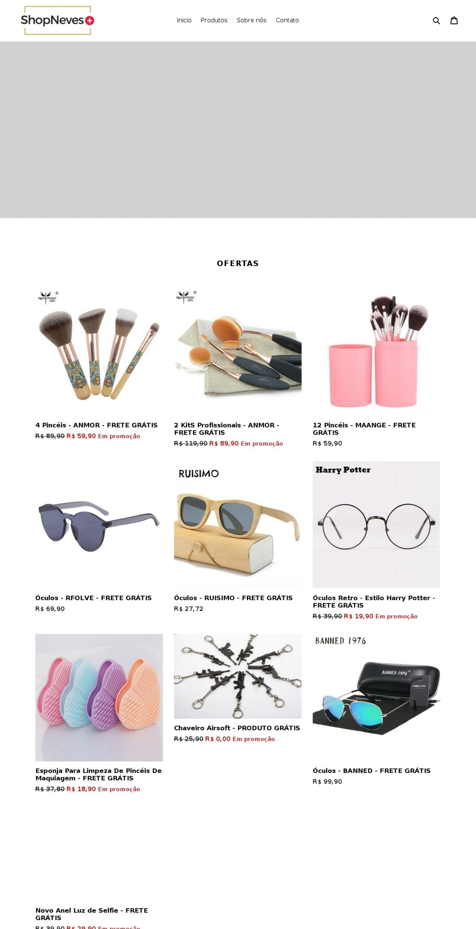shopneves.com — Shopify storefront screenshot