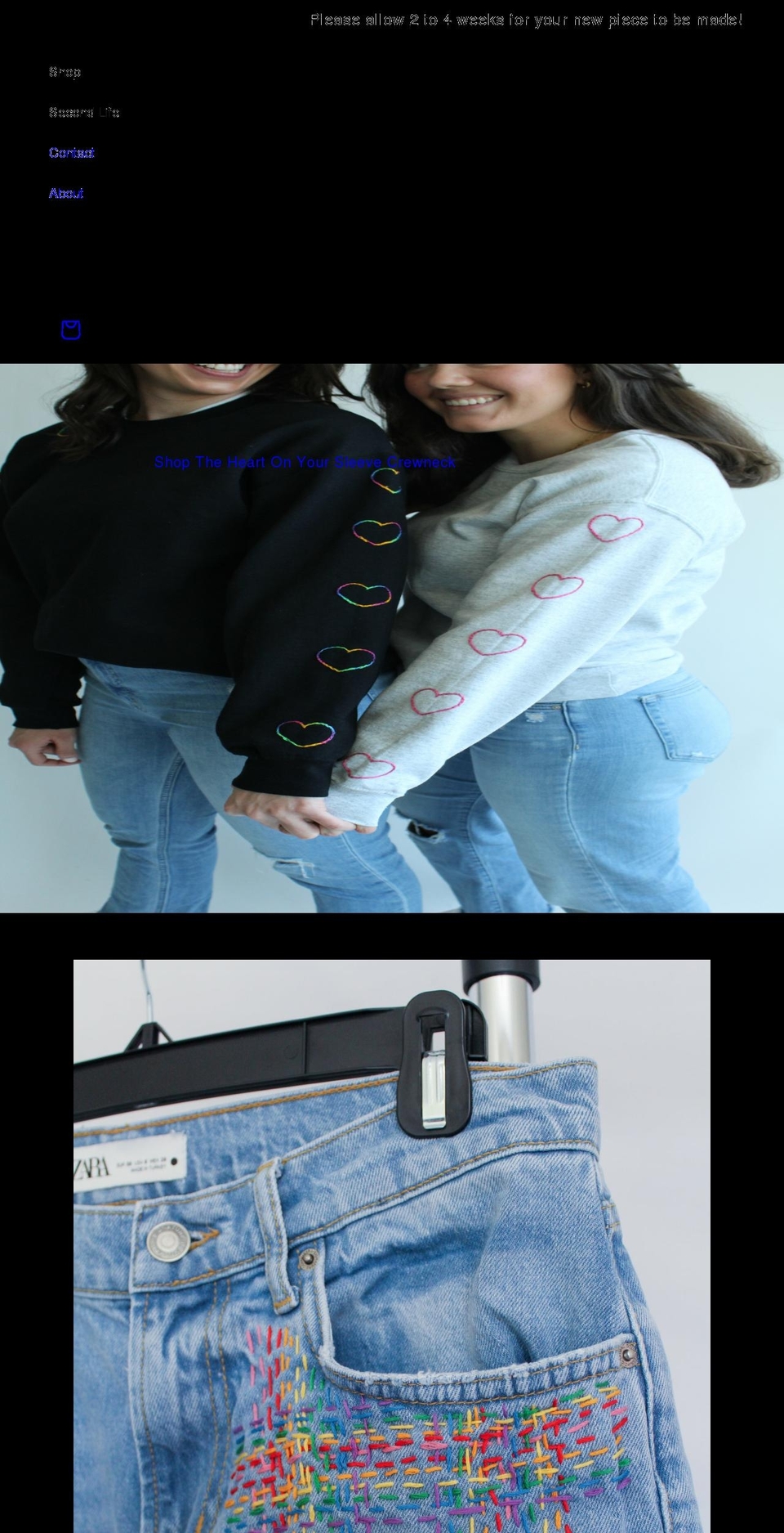 shopnewembroidery.com shopify website screenshot