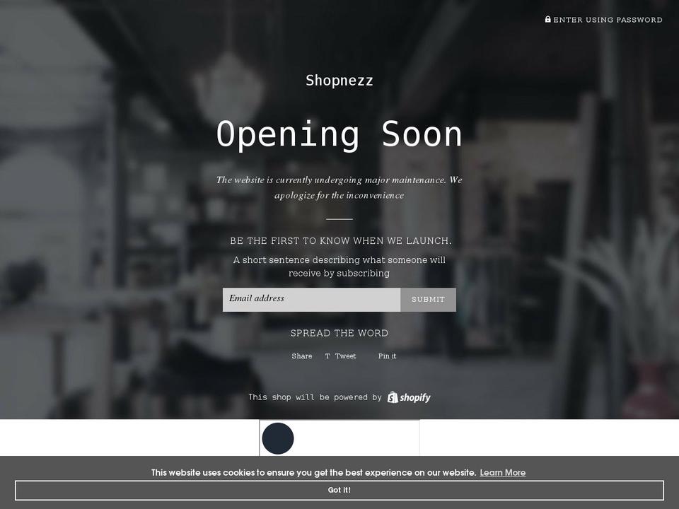 shopnezz2.myshopify.com shopify website screenshot