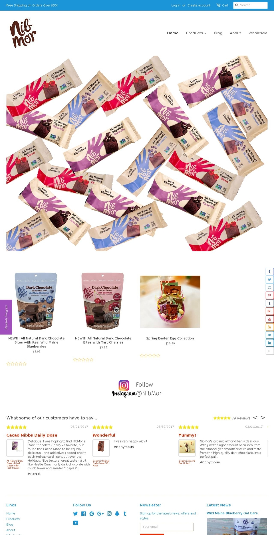 shopnibmor.com shopify website screenshot