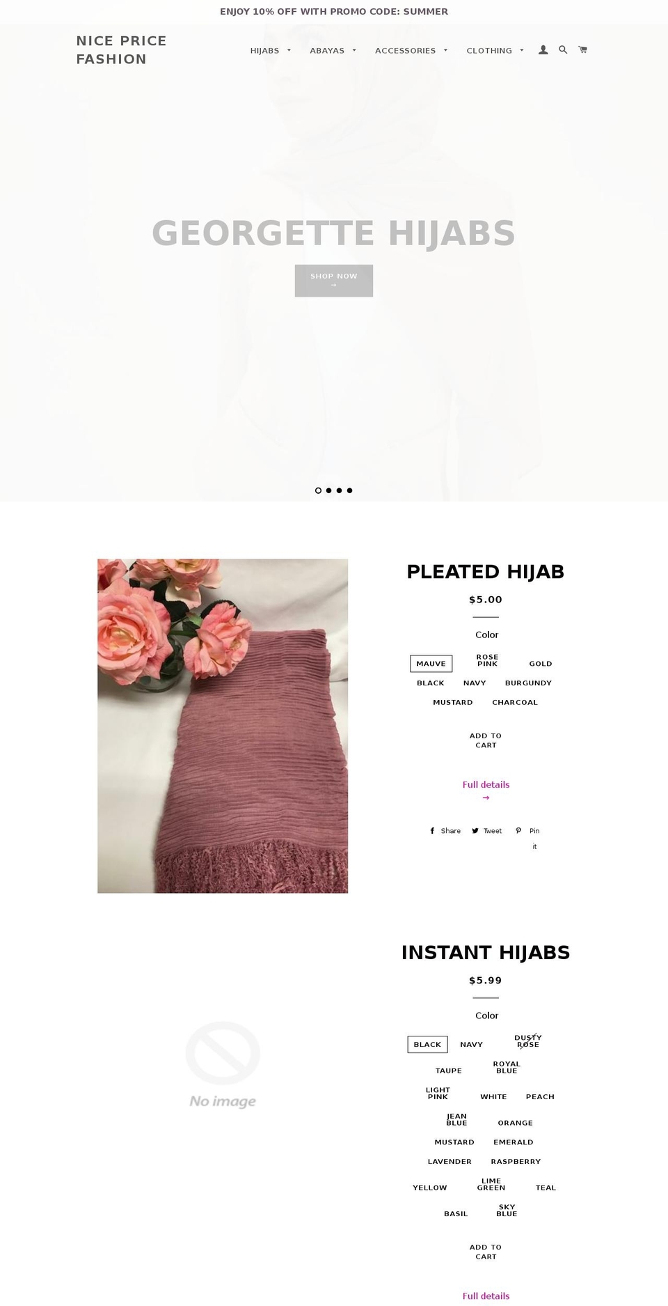 shopniceprice.com — Shopify storefront screenshot