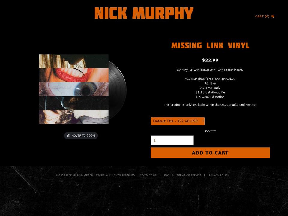 may4-sec Shopify theme site example shopnickmurphy.com
