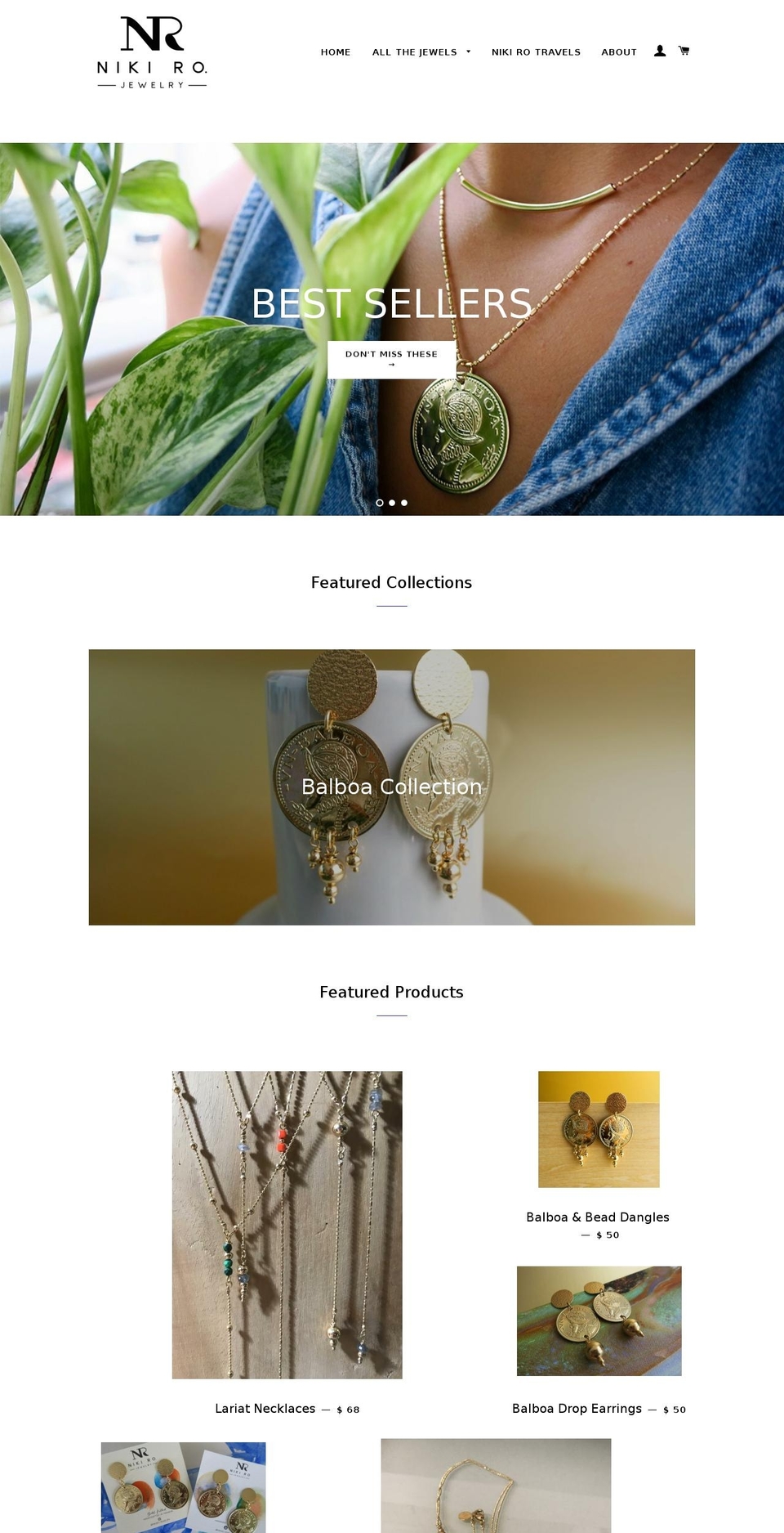 shopnikiro.com shopify website screenshot