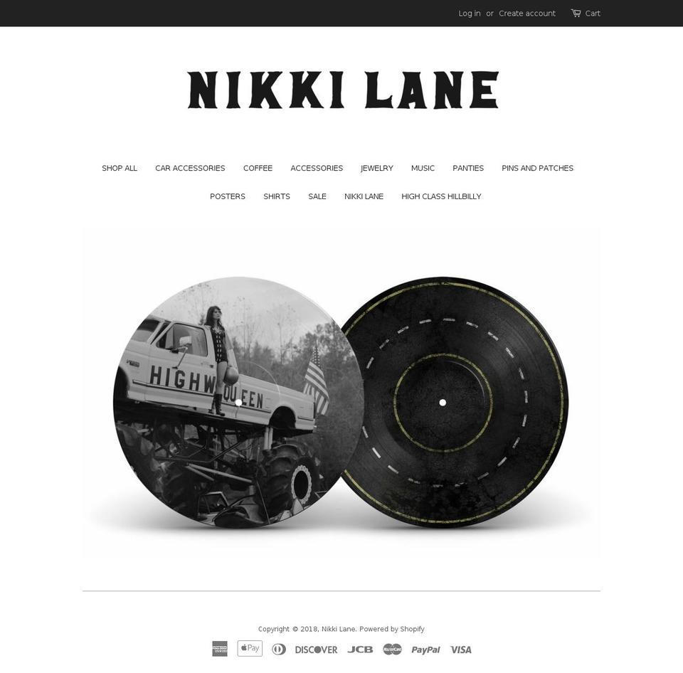 shopnikkilane.com shopify website screenshot