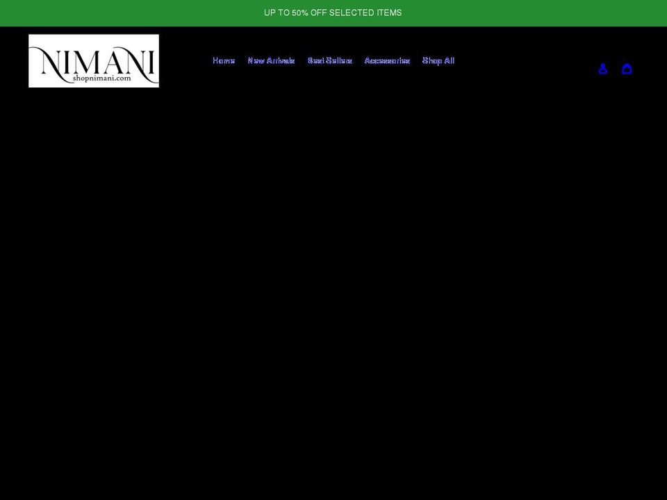 shopnimani.com shopify website screenshot