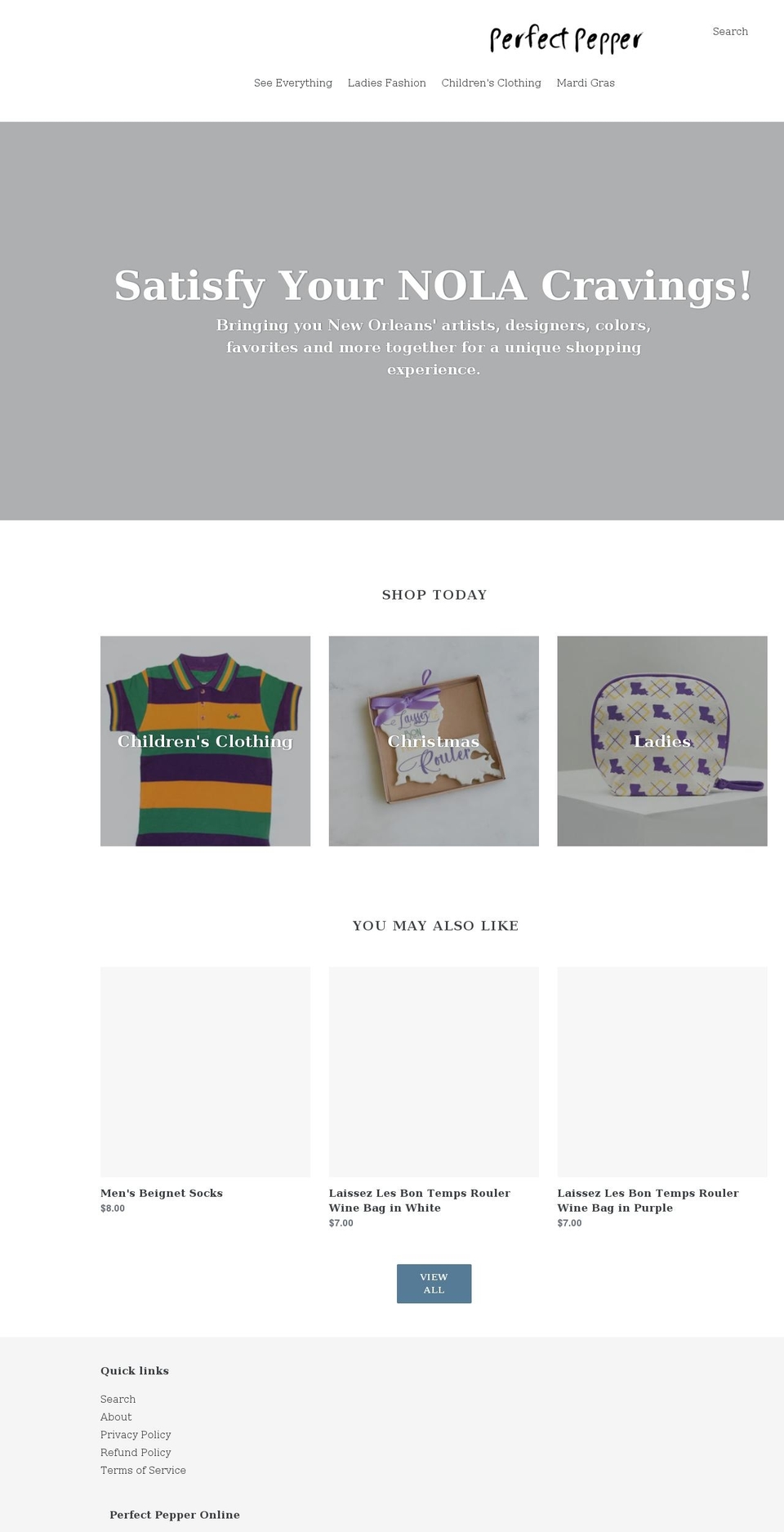 shopnoac.com — Shopify storefront screenshot