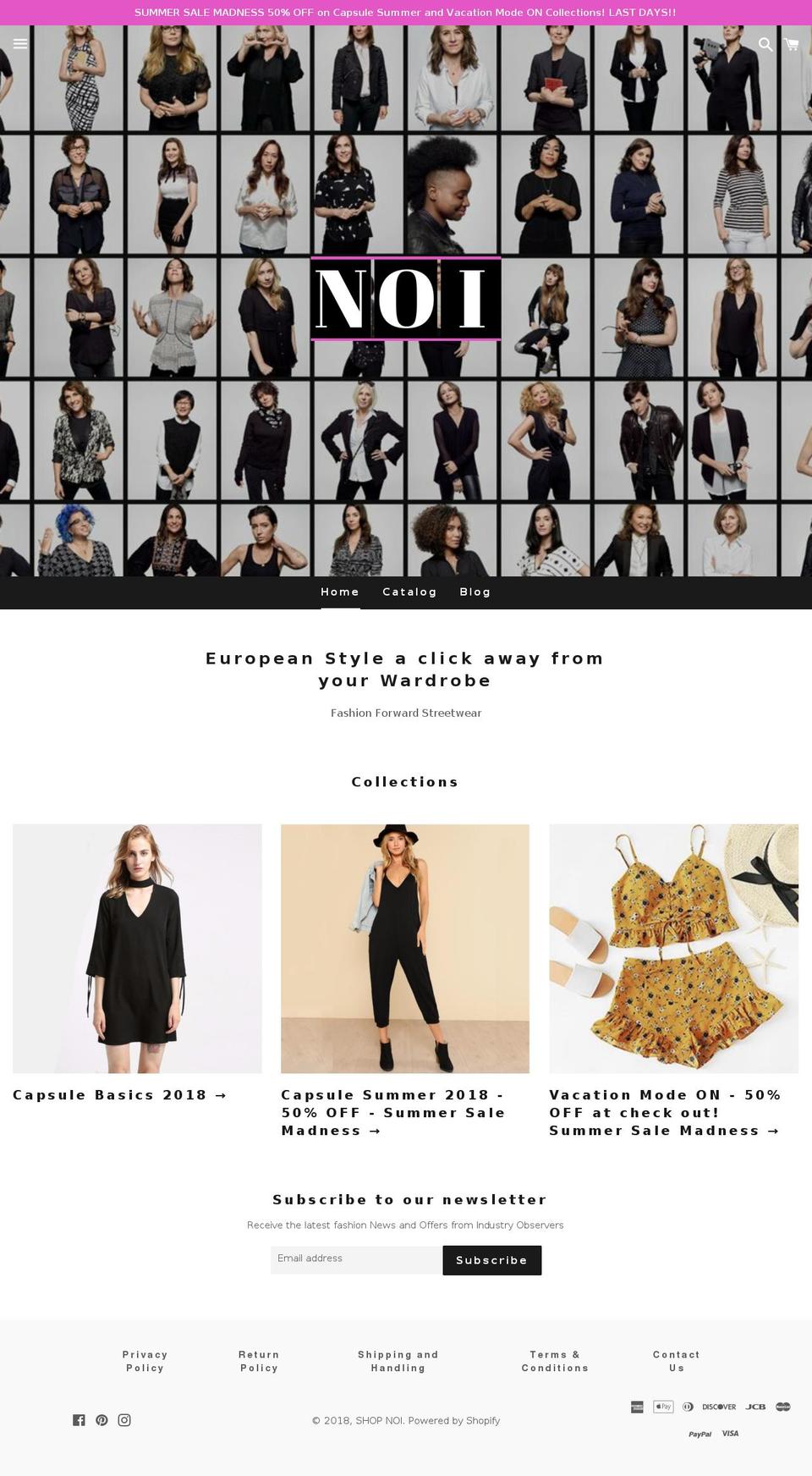 shopnoi.com — Shopify storefront screenshot