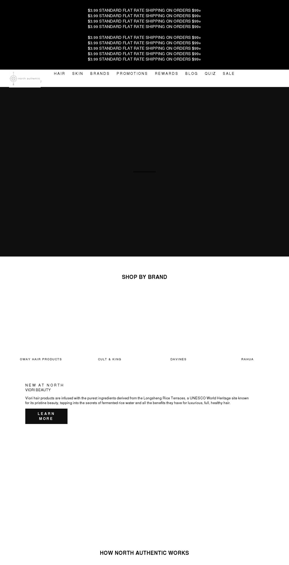 shopnorthauthentic.com shopify website screenshot