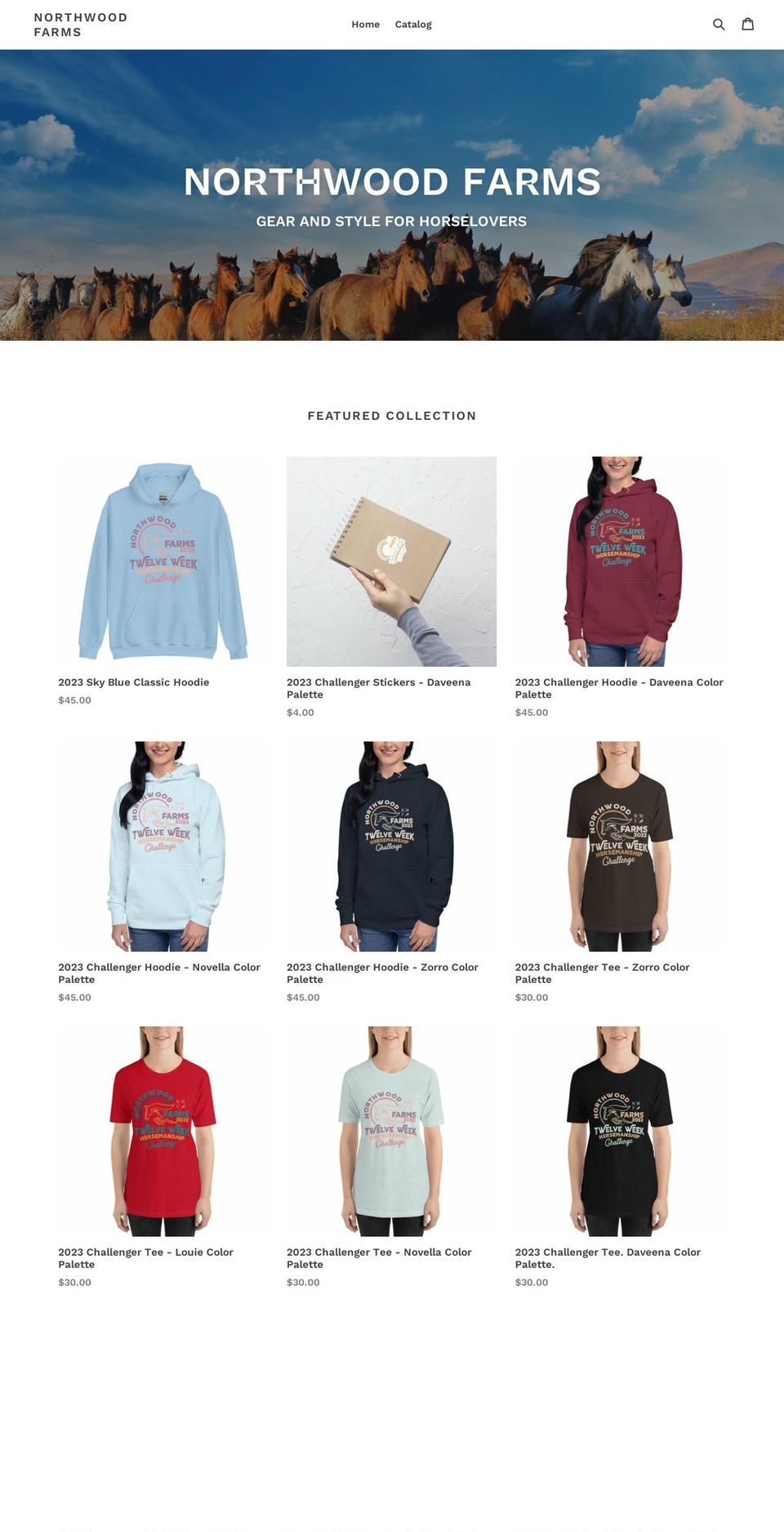 shopnorthwoodfarms.com — Shopify storefront screenshot