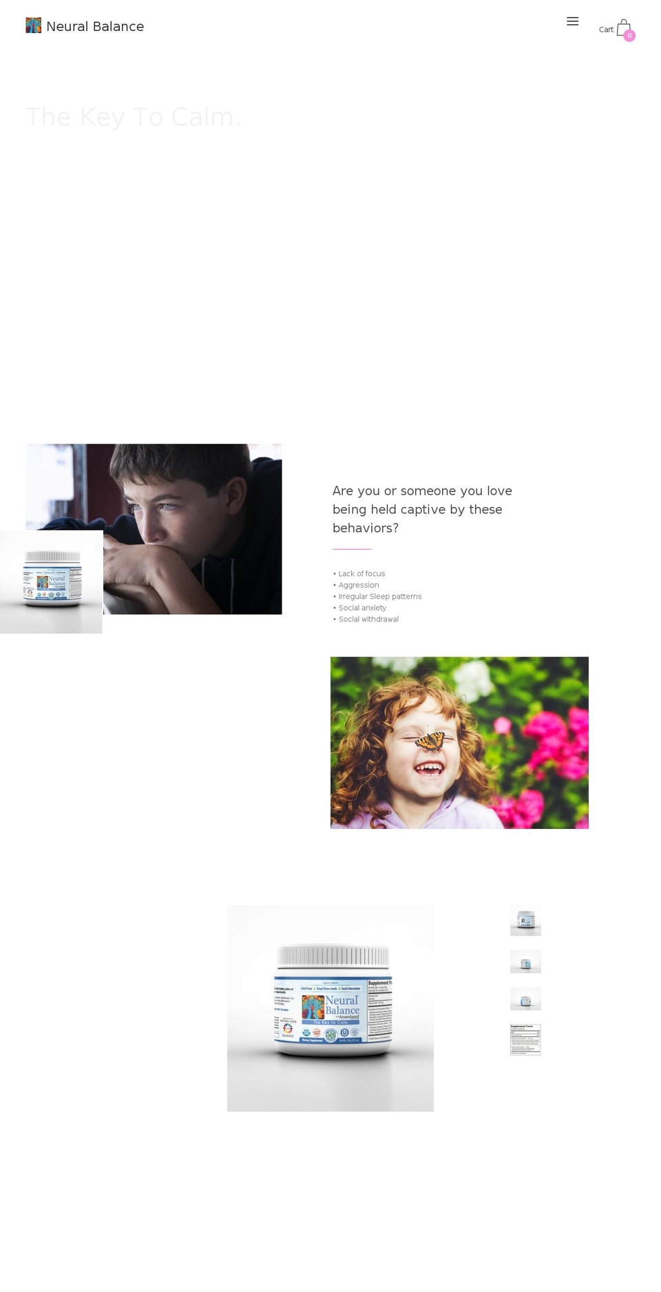 shopnuralbalance.com shopify website screenshot