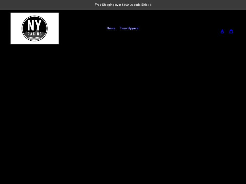 shopnyracing.myshopify.com shopify website screenshot