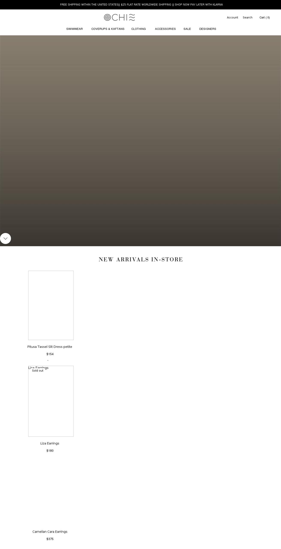 shopochie.com shopify website screenshot