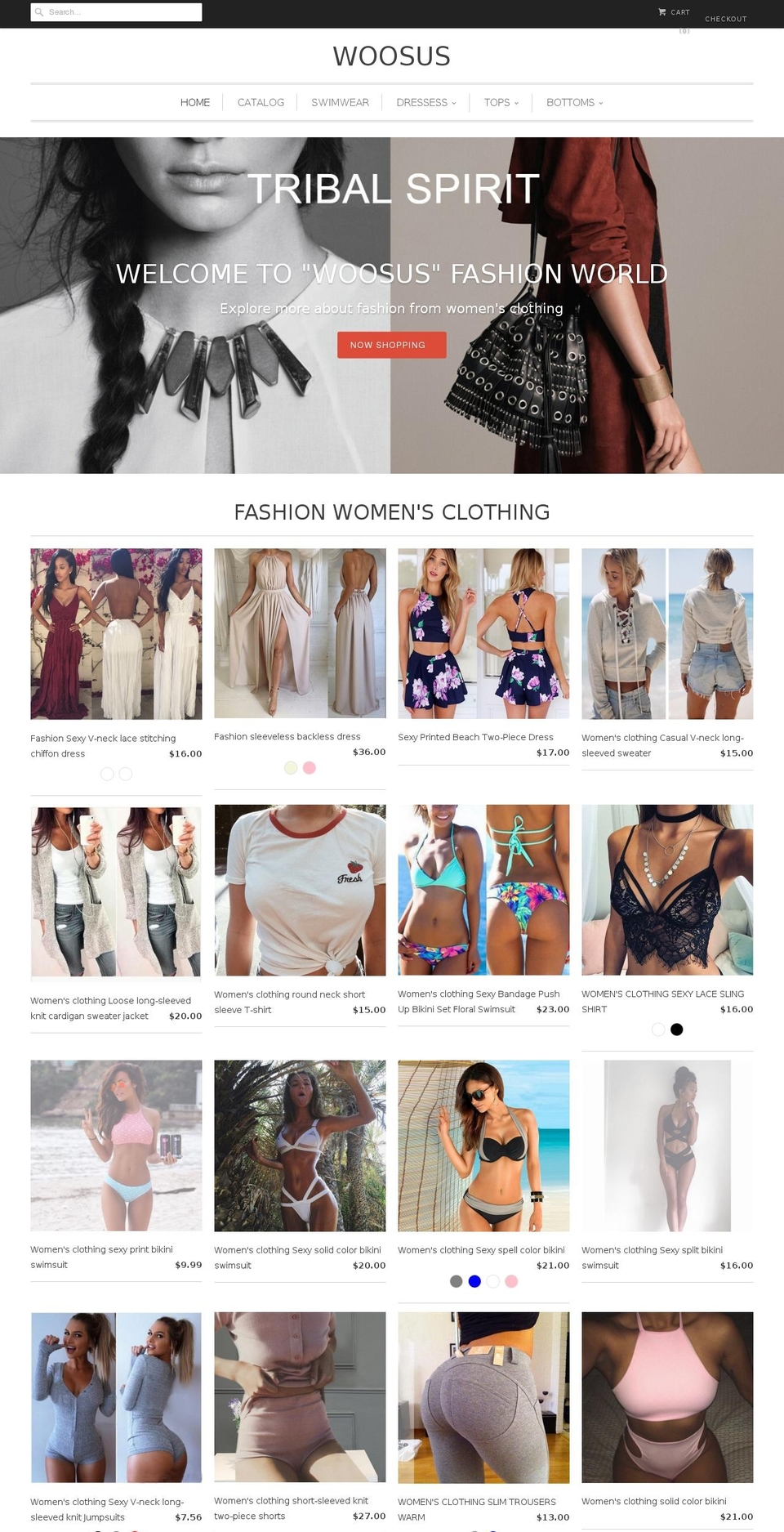 shopoos.com shopify website screenshot