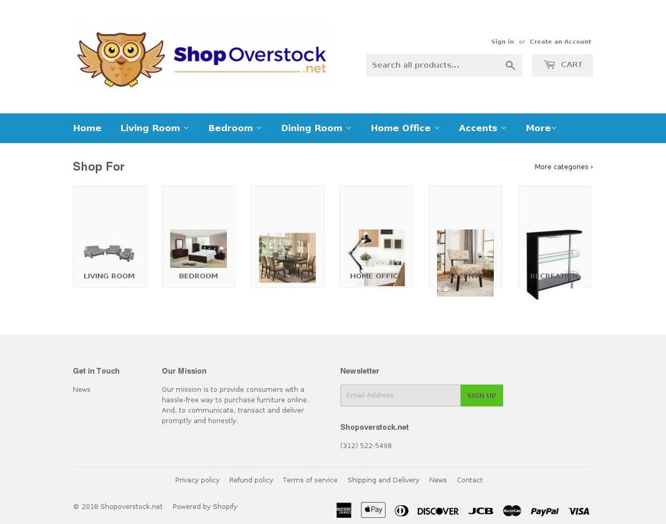 shopoverstock.net shopify website screenshot