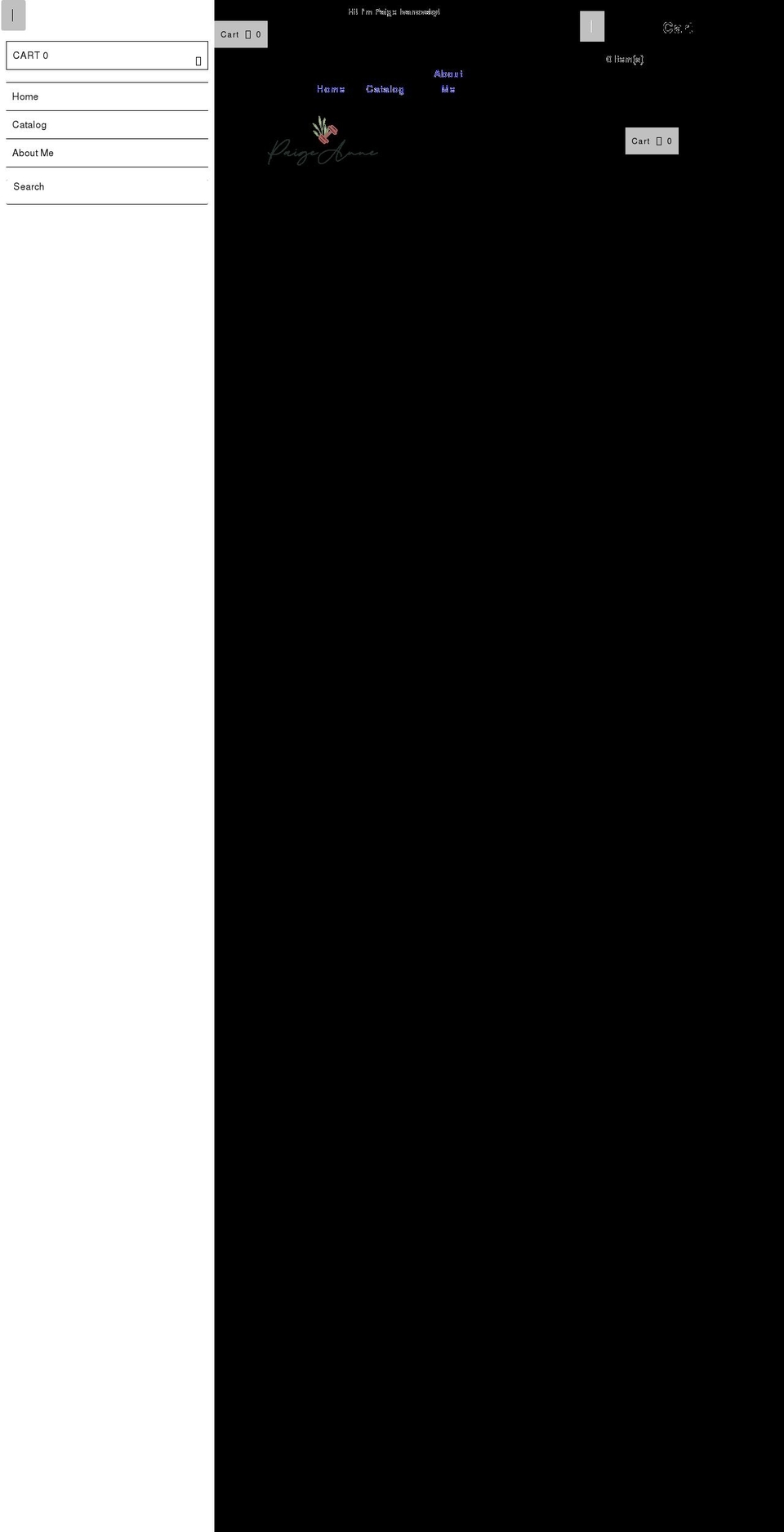 shoppaigeanne.com shopify website screenshot