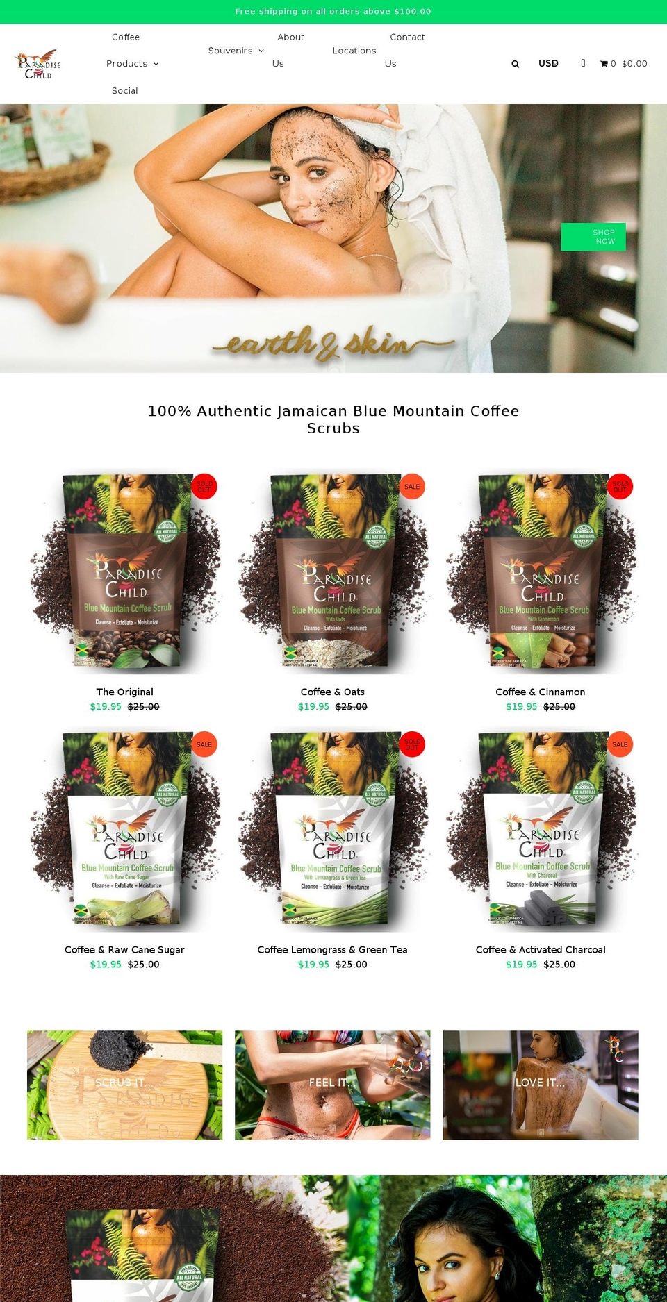 shopparadisechild.com shopify website screenshot