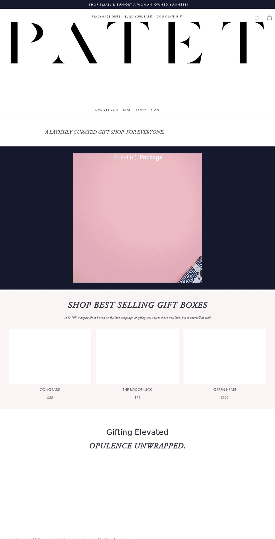 shoppatet.com shopify website screenshot