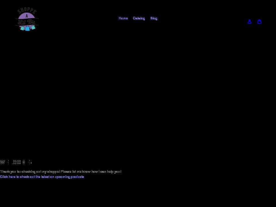 shoppealilbit.com shopify website screenshot