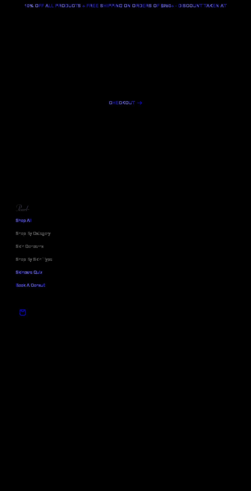 shoppearlmdrejuvenation.com shopify website screenshot