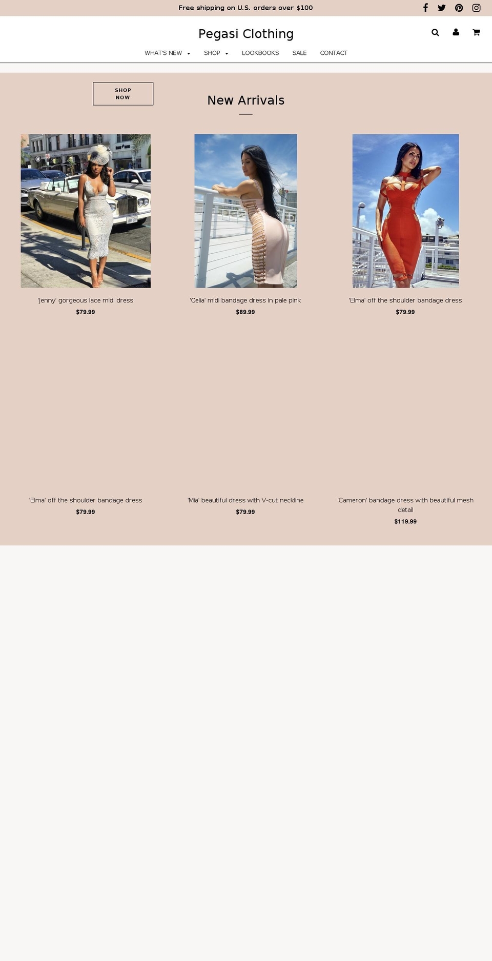 shoppegasi.com — Shopify storefront screenshot